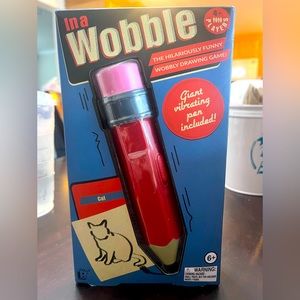 “In a Wobble” drawing game.
